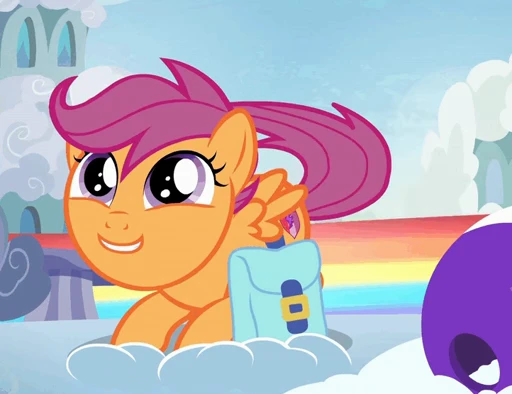 😃 Стикер «Scootaloo» для Telegram