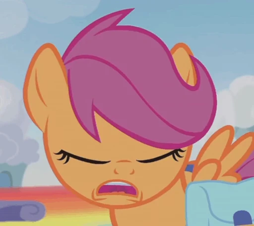 👎 Стикер «Scootaloo» для Telegram