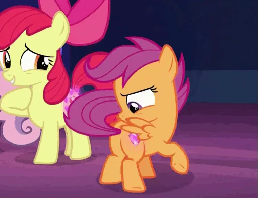 🔃 Стикер «Scootaloo» для Telegram