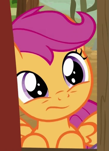 😕 Стикер «Scootaloo» для Telegram