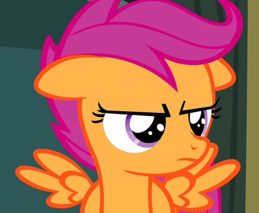 😠 Стикер «Scootaloo» для Telegram