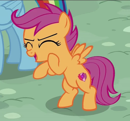 😎 Стикер «Scootaloo» для Telegram