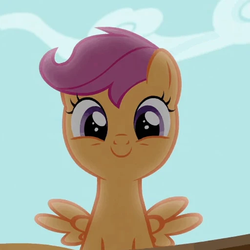 😇 Стикер «Scootaloo» для Telegram