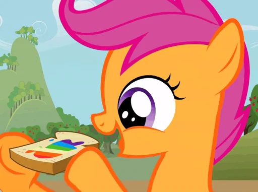 🍰 Стикер «Scootaloo» для Telegram