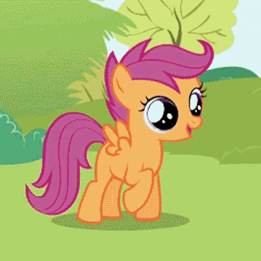 ☺️ Стикер «Scootaloo» для Telegram