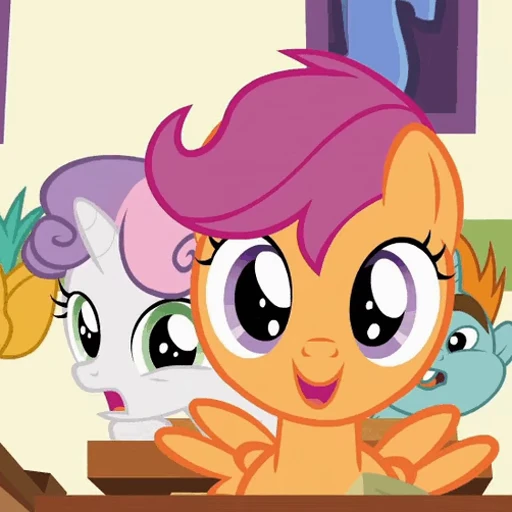 😄 Стикер «Scootaloo» для Telegram