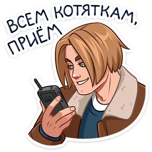 Стикер 27 Скотт Леон