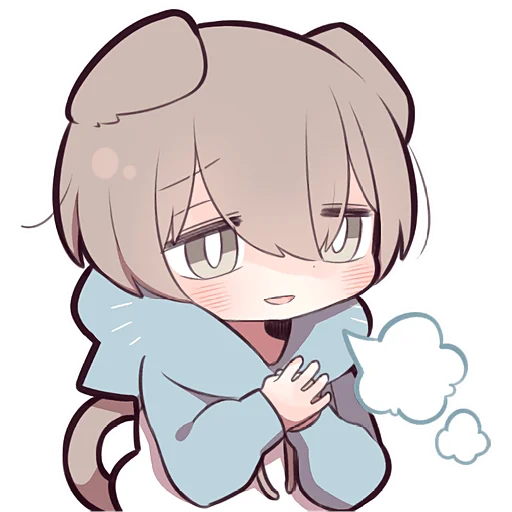 😪 Стикер «Шотландский котенок» для Telegram
