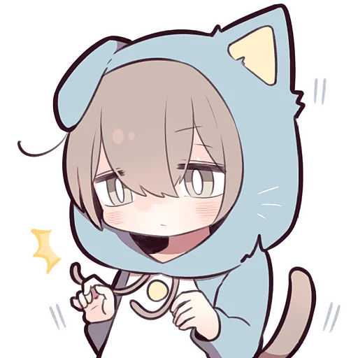 😕 Стикер «Шотландский котенок» для Telegram