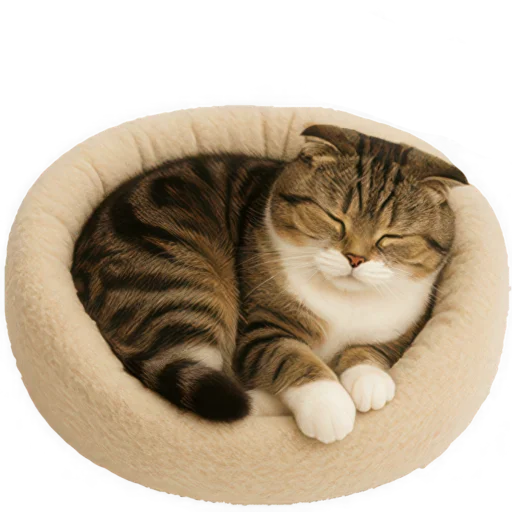 😴 Стикер «Шотландский кот» для Telegram