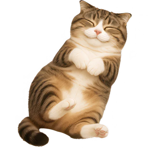 🫠 Стикер «Шотландский кот» для Telegram