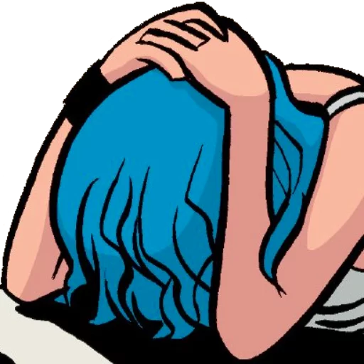 😟 Стикер «Scott and Ramona» для Telegram