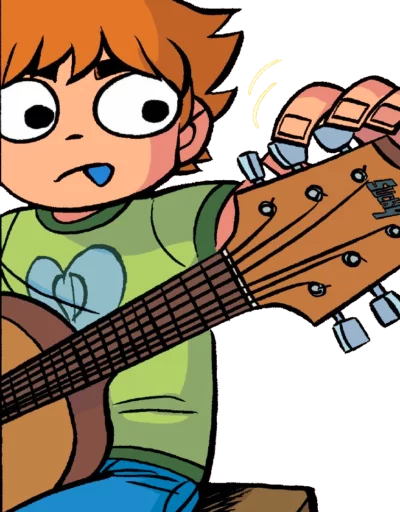 🎼 Стикер «Scott and Ramona» для Telegram