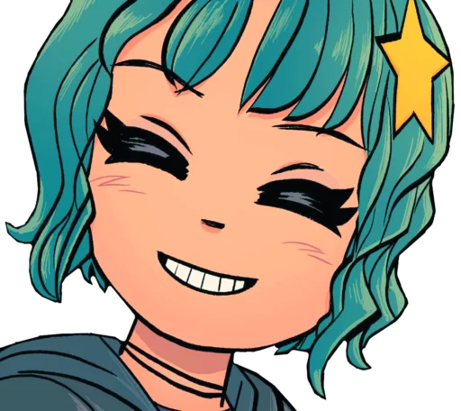 😃 Стикер «Scott and Ramona» для Telegram