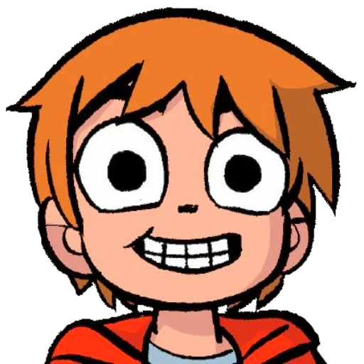 🙂 Стикер «Scott and Ramona» для Telegram