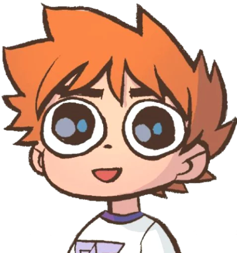 😊 Стикер «Scott and Ramona» для Telegram