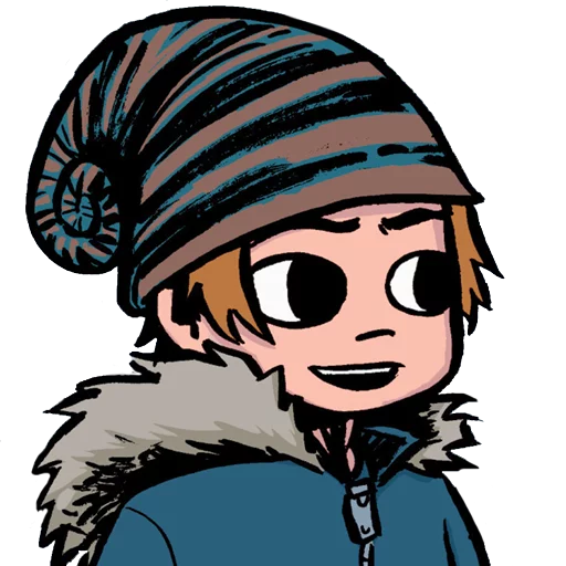 😀 Стикер «Scott Pilgrim» для Telegram