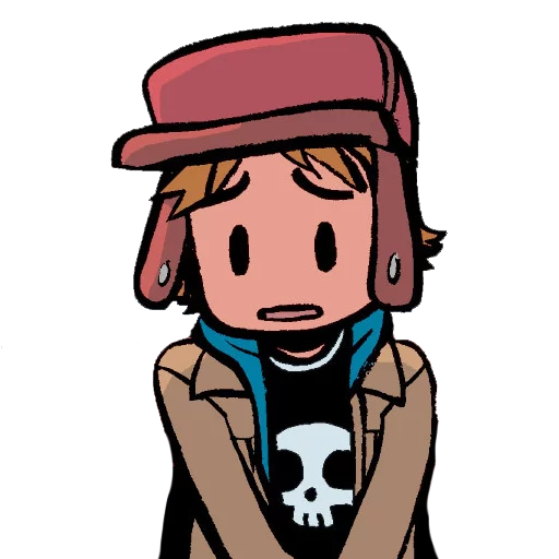 😞 Стикер «Scott Pilgrim» для Telegram