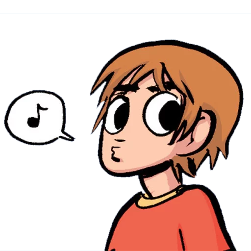 🎶 Стикер «Scott Pilgrim» для Telegram