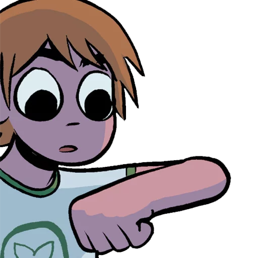 ⌚ Стикер «Scott Pilgrim» для Telegram