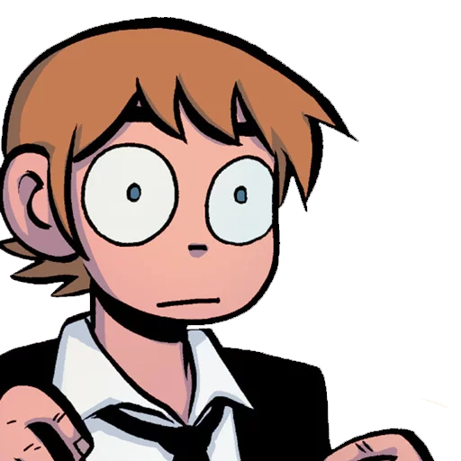 😶 Стикер «Scott Pilgrim» для Telegram