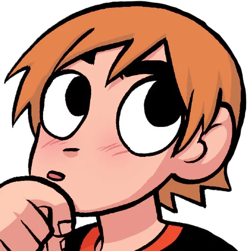 💭 Стикер «Scott Pilgrim» для Telegram