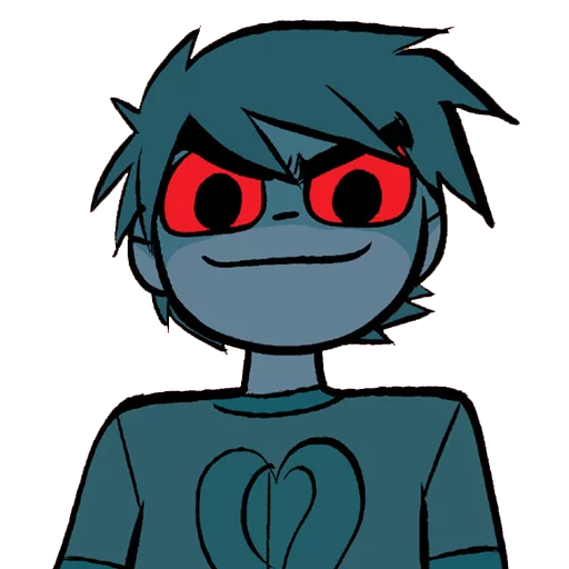 😈 Стикер «Scott Pilgrim» для Telegram