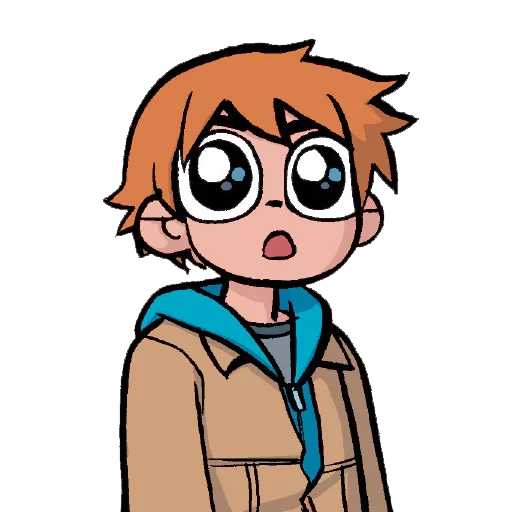 😲 Стикер «Scott Pilgrim» для Telegram