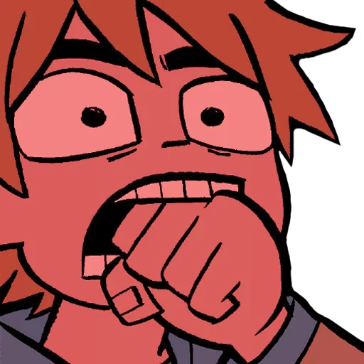😱 Стикер «Scott Pilgrim» для Telegram