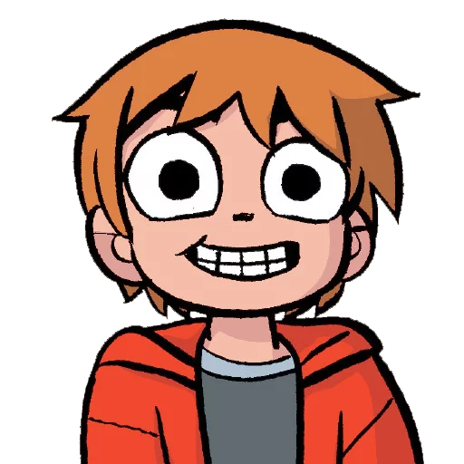 😁 Стикер «Scott Pilgrim» для Telegram