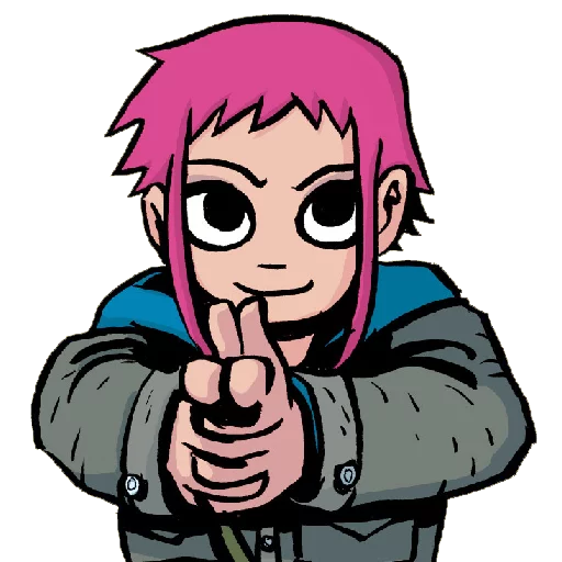 🔫 Стикер «Scott Pilgrim» для Telegram