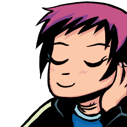 😊 Стикер «Scott Pilgrim» для Telegram