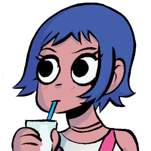 🍹 Стикер «Scott Pilgrim» для Telegram