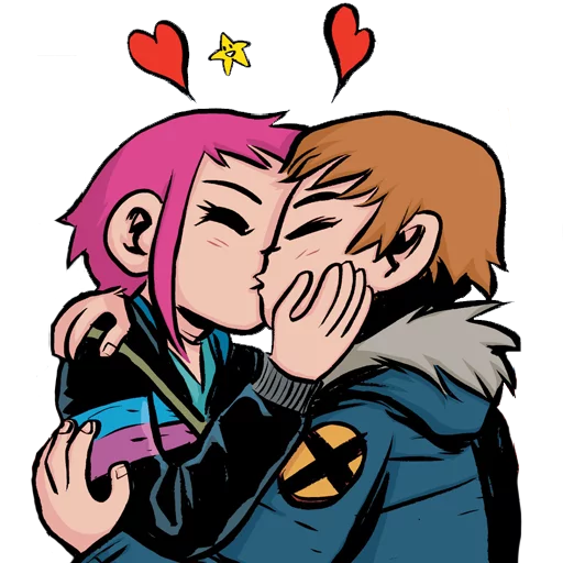 💏 Стикер «Scott Pilgrim» для Telegram