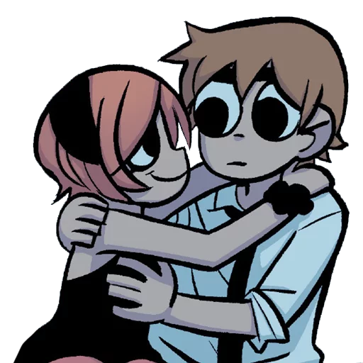 👫 Стикер «Scott Pilgrim» для Telegram