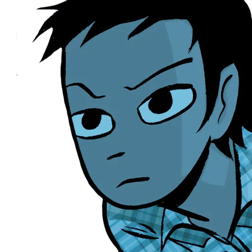 😠 Стикер «Scott Pilgrim» для Telegram