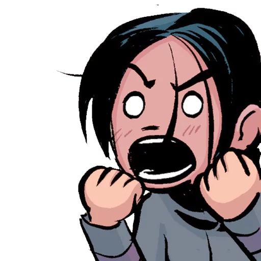 😱 Стикер «Scott Pilgrim» для Telegram