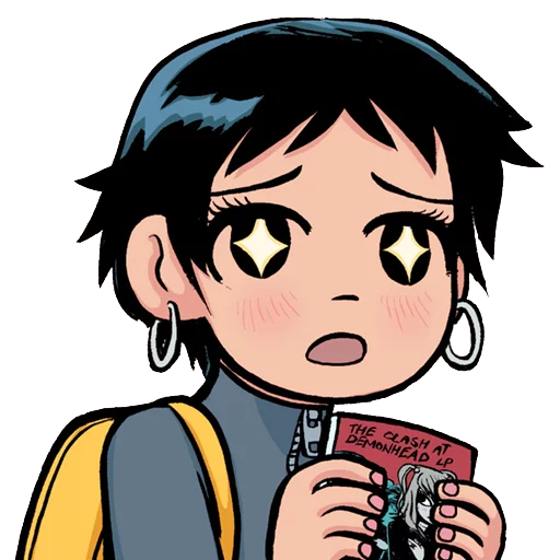 🌟 Стикер «Scott Pilgrim» для Telegram