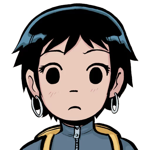 😕 Стикер «Scott Pilgrim» для Telegram