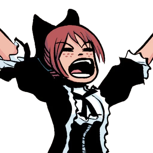 👗 Стикер «Scott Pilgrim» для Telegram