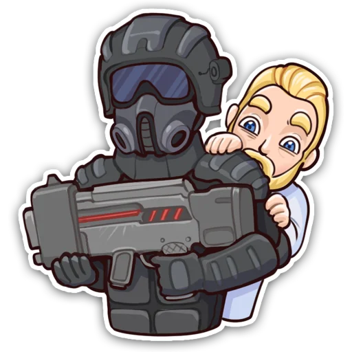 😶 Стикер «SCP Foundation ARTSCP» для Telegram