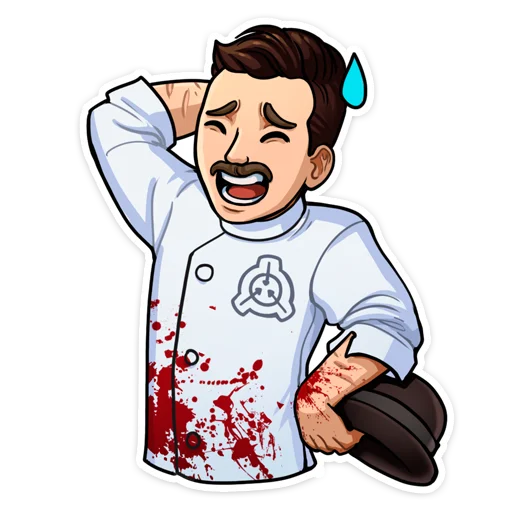 😅 Стикер «SCP Foundation ARTSCP» для Telegram