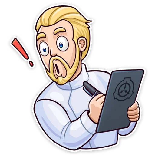 😯 Стикер «SCP Foundation ARTSCP» для Telegram