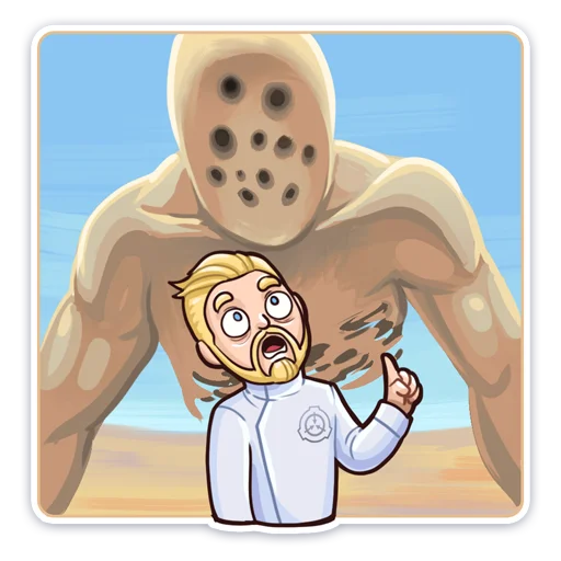 😧 Стикер «SCP Foundation ARTSCP» для Telegram