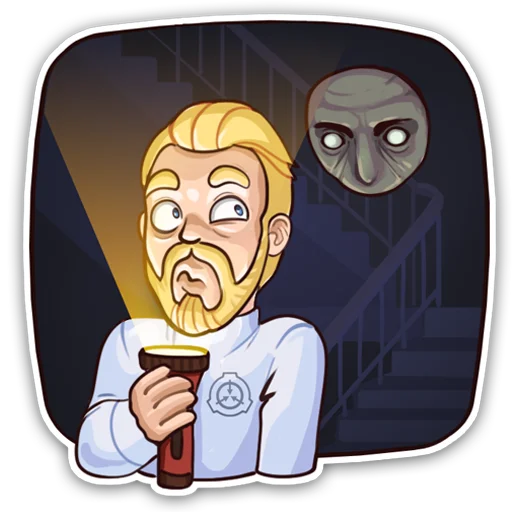😓 Стикер «SCP Foundation ARTSCP» для Telegram