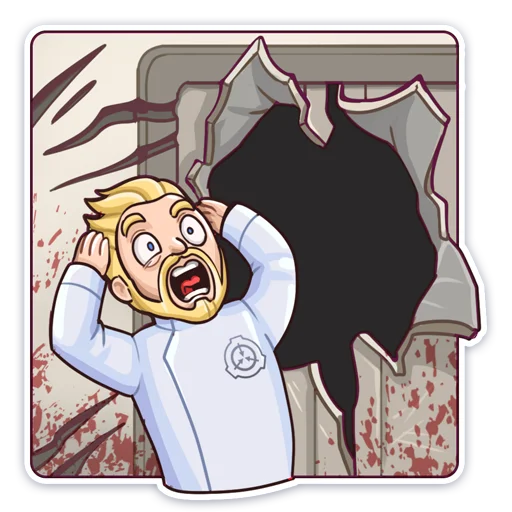 😵 Стикер «SCP Foundation ARTSCP» для Telegram