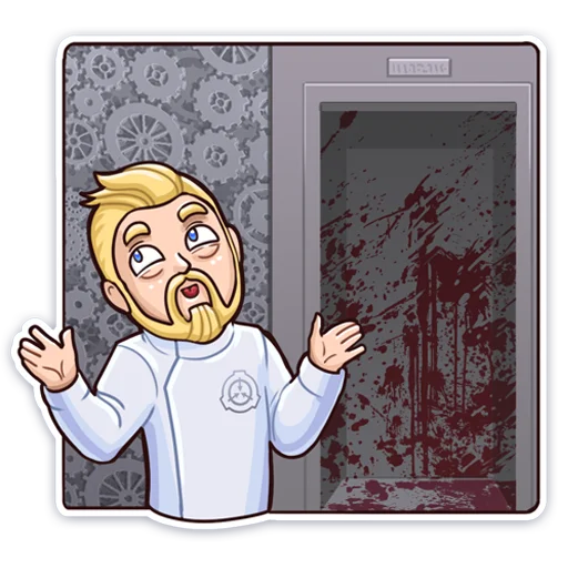 🥴 Стикер «SCP Foundation ARTSCP» для Telegram