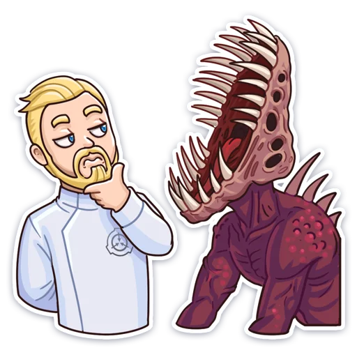😌 Стикер «SCP Foundation ARTSCP» для Telegram