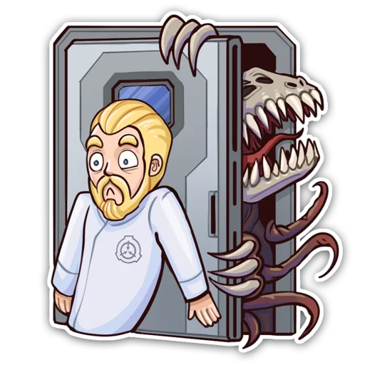 😨 Стикер «SCP Foundation ARTSCP» для Telegram