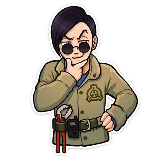😏 Стикер «SCP Foundation ARTSCP» для Telegram